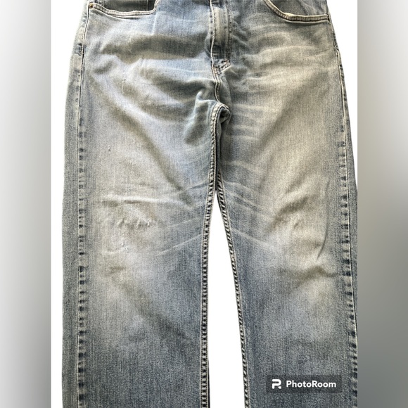 LEVI’s MEN’S 505 36W 30L STRAIGHT REGULAR FIT JEANS pre-loved and worn in - Picture 10 of 15